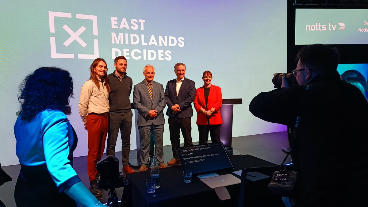 The Eden team attended the East Midlands Mayoral Election Q&A. The event was live-streamed across key regional titles @Derbyshire_Live and @Nottslive. Don't forget to have your voice heard and vote on Thursday 2nd May. #ElectionDay #EastMidlandsMayor