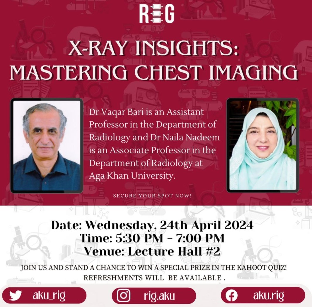 Radiology Interest Group - AKU tweet media