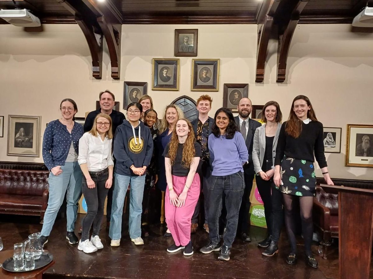 Congratulations to IoA PhD student Richard Dyer, who WON the FameLab regionals in Cambridge, taking the audience through a fascinating history of Black Holes! 

He will be going onto the national finals at the Cheltenham Festival 🤩