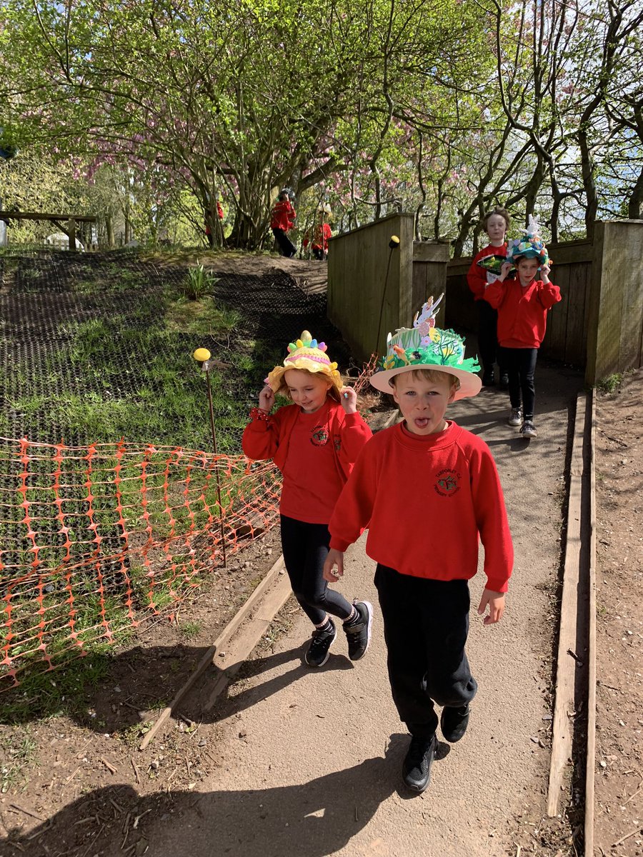 Otters in their Easter bonnets #letyourlightshine
