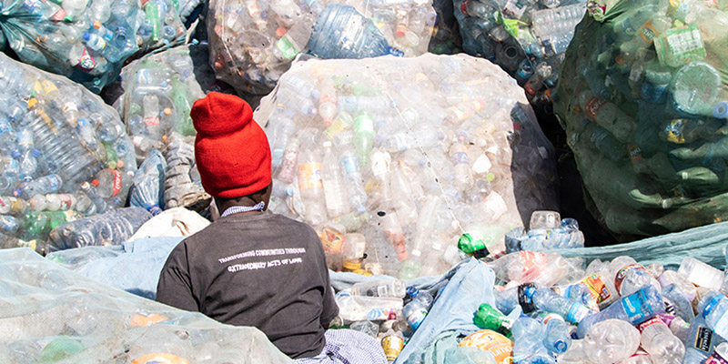 Waste pickers play a critical role in addressing the challenges of #plasticspollution, #climatechange and poverty. They manage approximately 60% of the world’s plastic waste collected for recycling. The global #PlasticsTreaty represents an opportunity for them to ensure that