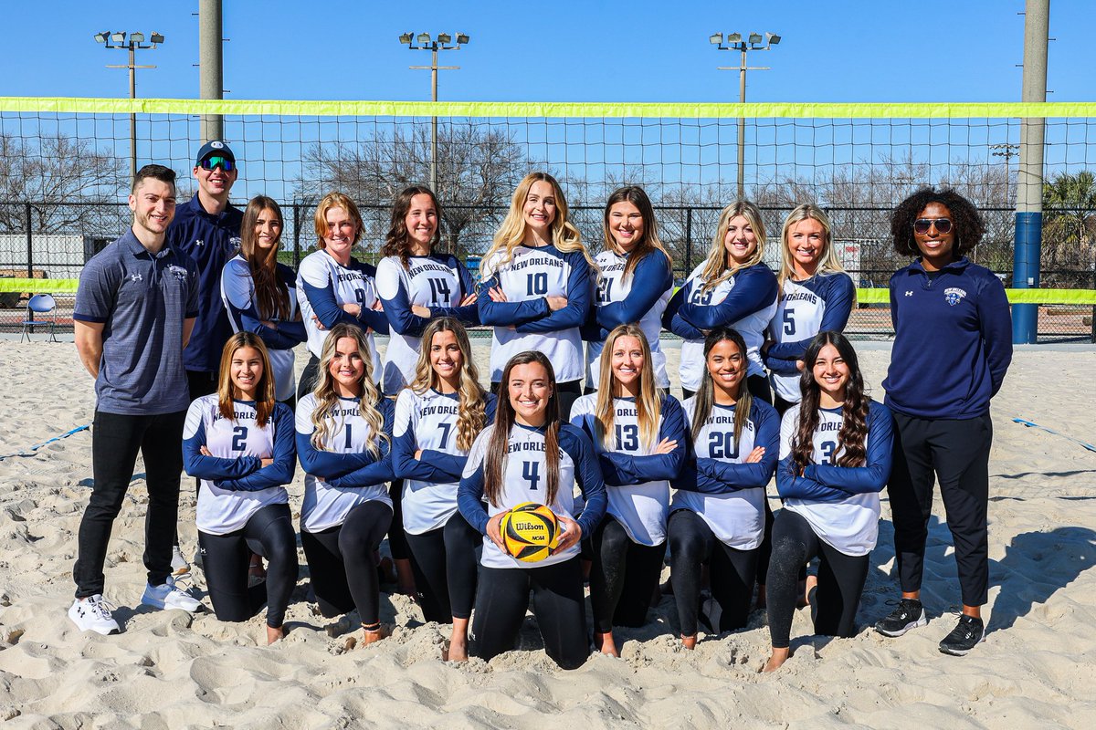 what a season from <a href="/PrivateersBeach/">Privateers Beach Volleyball</a> 🤩🤍 we're so proud. see you next year!

#NOLAsTeam⚔️