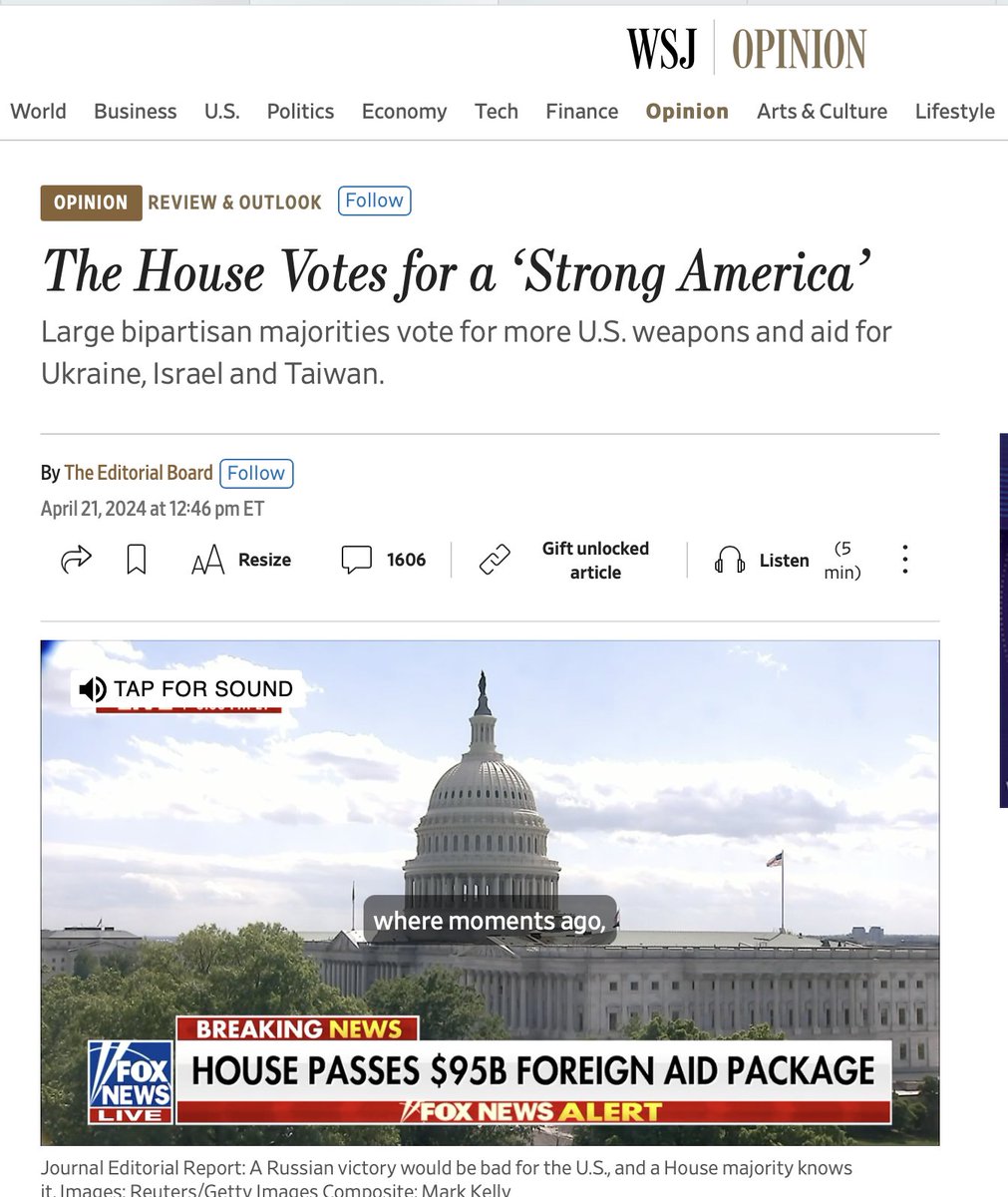 $34 trillion in debt, open borders, 10% of the population is illegal and the current president is trying to jail his opponent. For @WSJOpinion that equals a 'strong America' because Congress has decided to spend even more unaccountable billions on endless foreign war.🙄