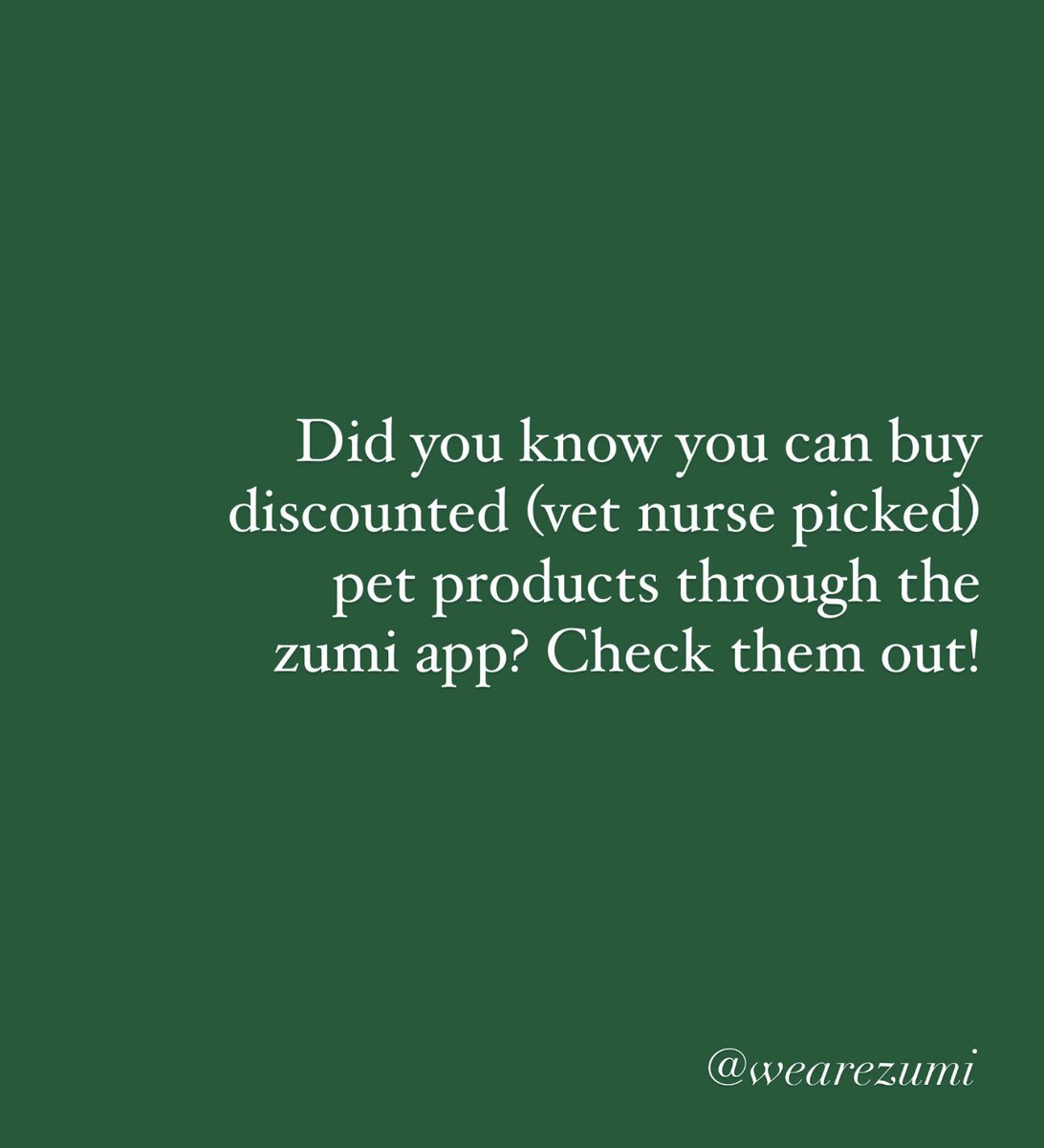 Grab some discounted pet essentials today! 🛒👈🤩🛍️

#zumi #vetnurse #petcare #zumishop #discounts #discountshopping #save #doglover #catlover #pets #petlover #lickimat #neutravet #activityfeeding #supplements #petsupplies #googleplay #appstore