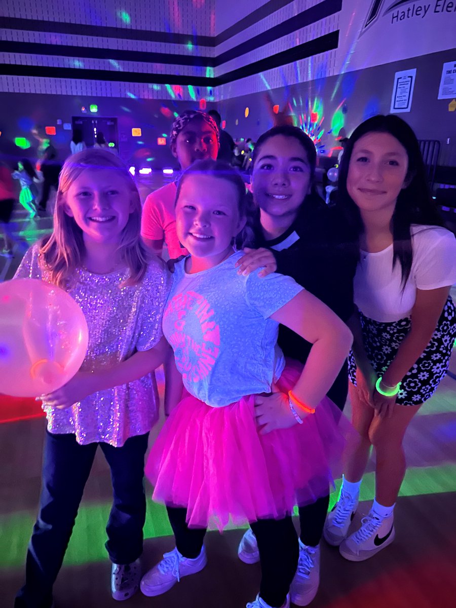 EMSISD's tweet photo. Don't ever stop glowing, Hatley Elementary Falcons! 🌟 #LetItGlow #RiseUp #EMSproud https://t.co/TufOeyrM4o