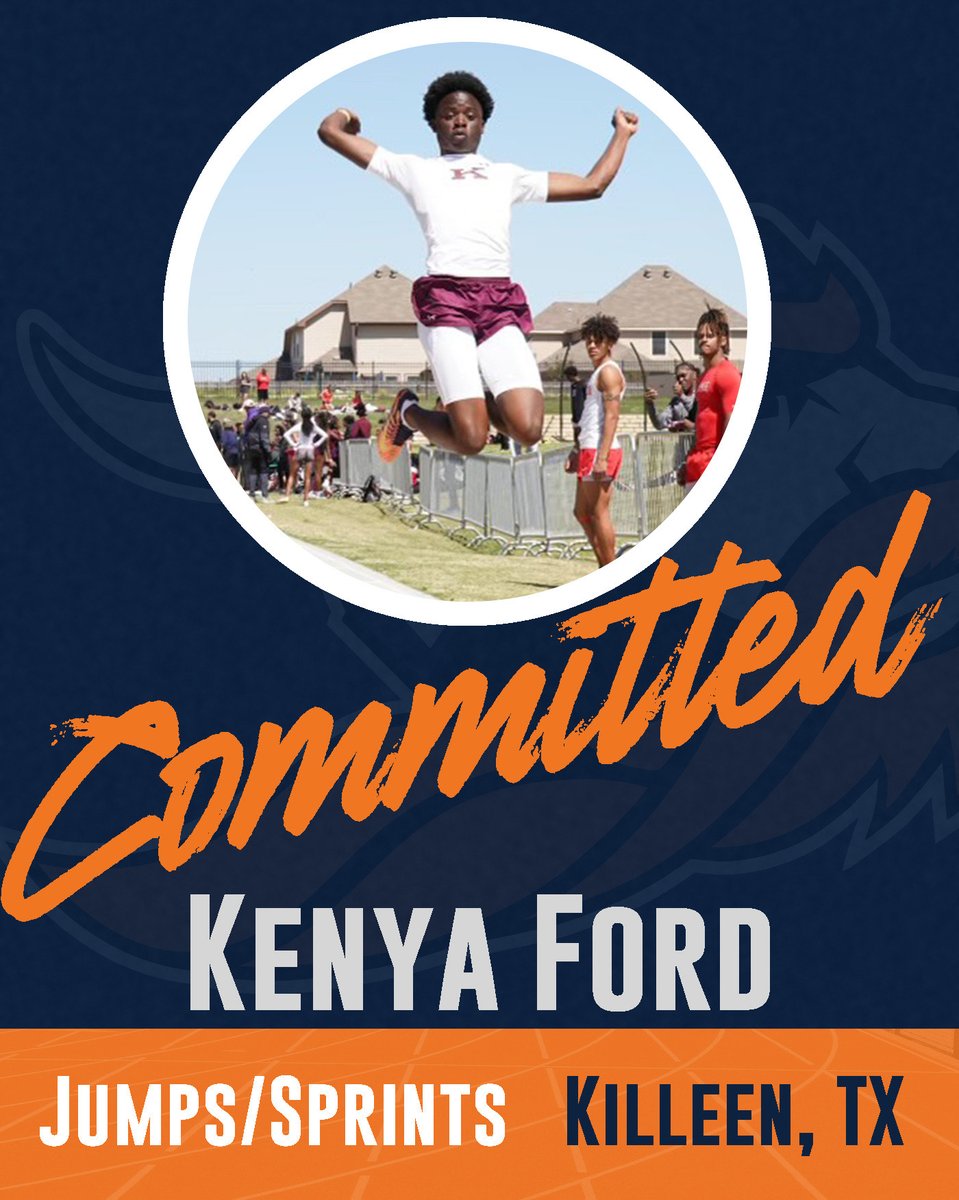 Please join us in welcoming Kenya to the Warrior Track and Field team. In addition to being one of the top sprinters at Killeen High, he has been a 6x district finalist in the horizontal jumps and is a great addition to our team