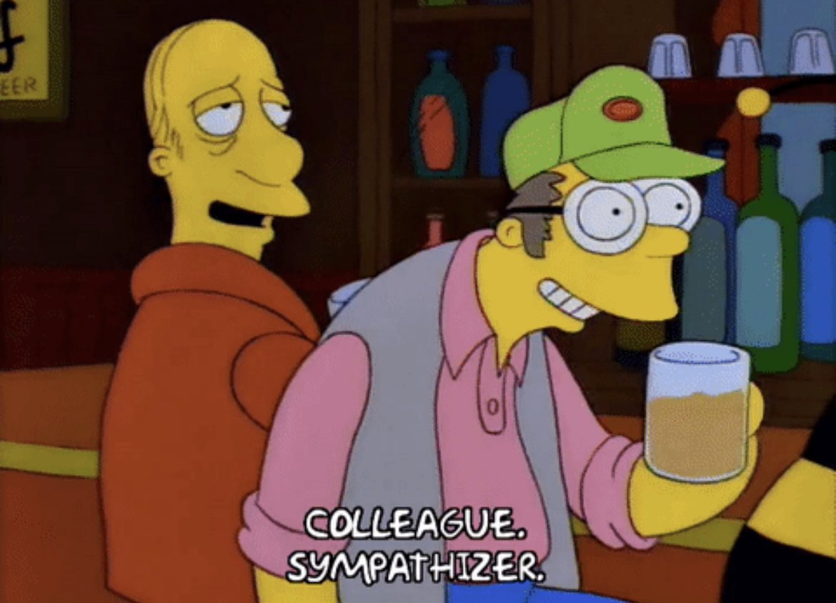 The Simpsons Theory tweet media