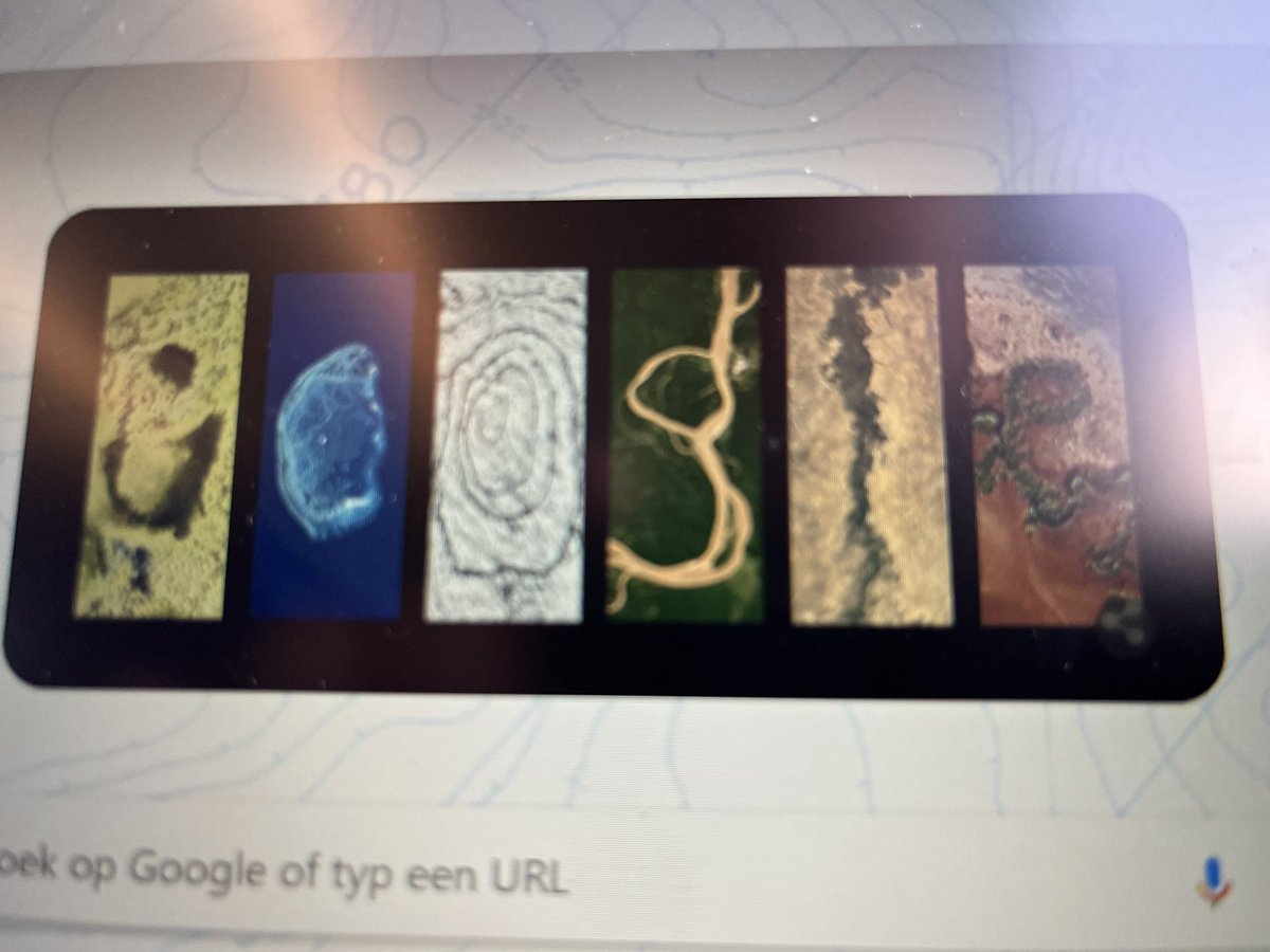 Leuk #Google #doodle vandaag als #fysischgeograaf en <a href="/GIS_specialist/">GIS-specialist</a> #gis #dagvandeaarde #remotesensing
