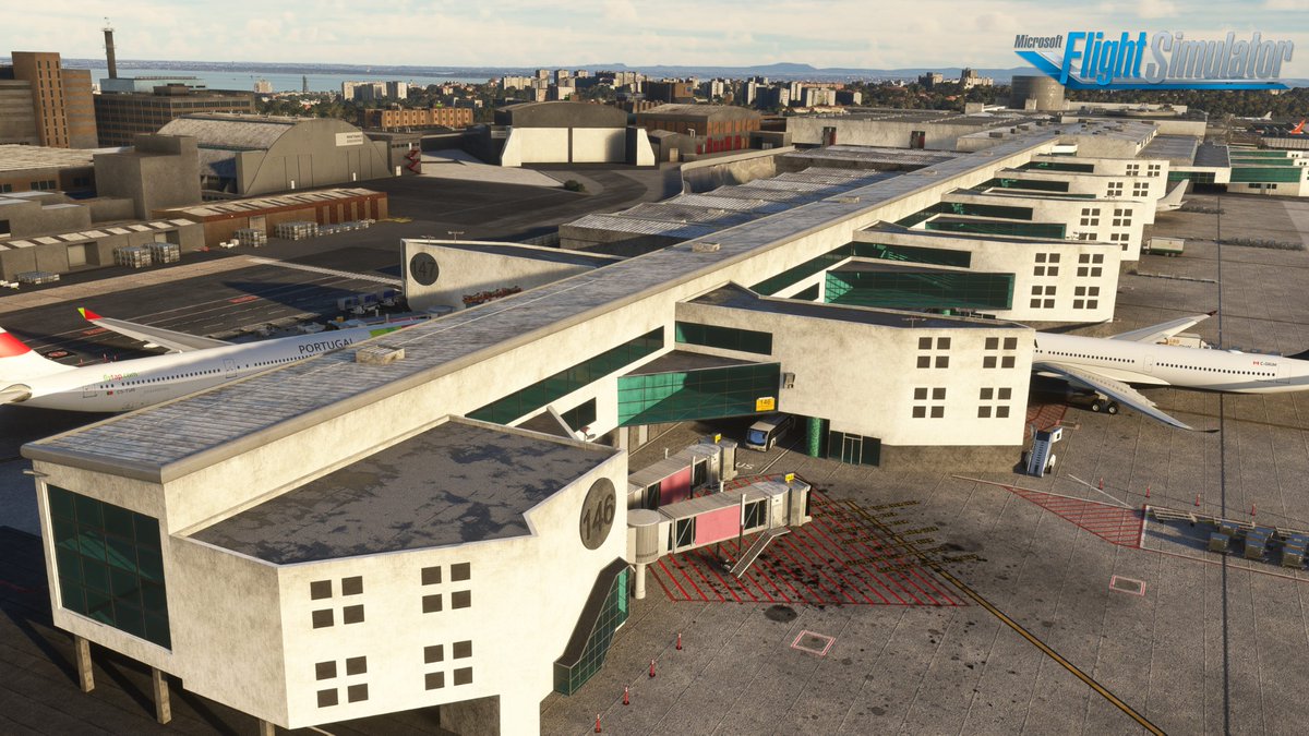 New Portugal airport scenery from FeelThere now on sale - Lisbon Humberto Delgado Airport (LPPT) for MSFS! tinyurl.com/mrrz7485 #FS2020 @MSFSofficial #MSFS