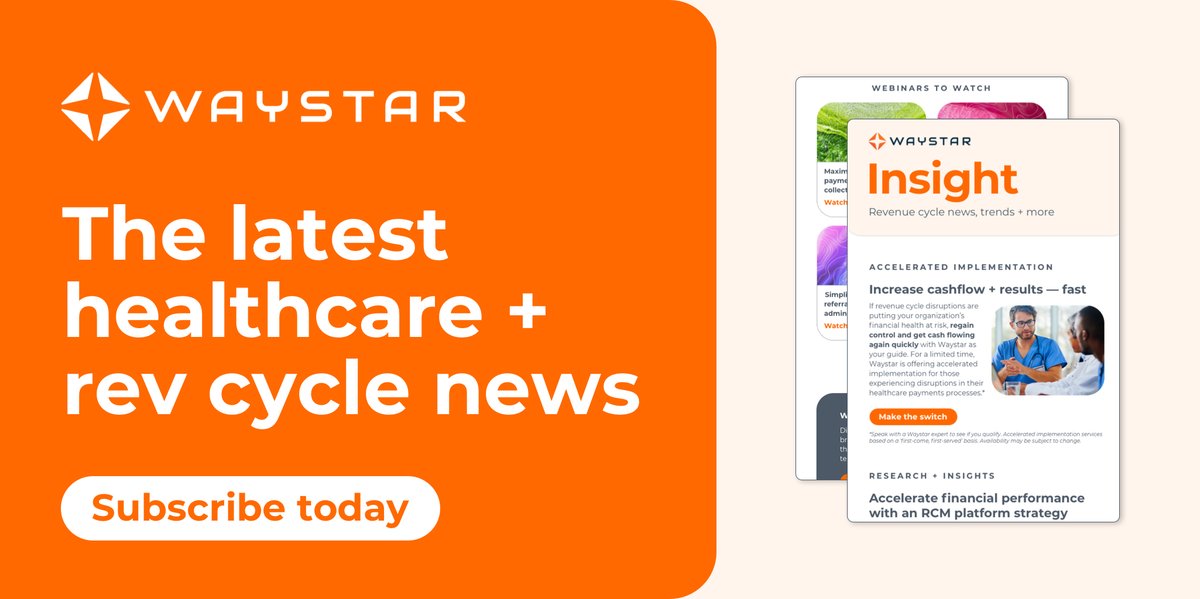 Don’t miss the latest RCM insights in our upcoming April newsletter. We’ll be sharing strategies to accelerate financial performance, top revenue cycle goals to focus on in 2024, and more. Join the list ➡️ ow.ly/W4N850Qbyp6 #Healthcare #RevenueCycle #Insights