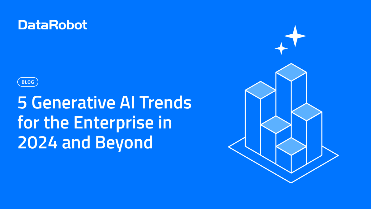 How can your organization keep pace with the latest AI innovations? Our Chief Technology Officer Michael Schmidt shares 5️⃣ top generative AI trends to build and scale an impactful AI strategy. 🔗 Read now: medium.com/datarobot/5-ge…