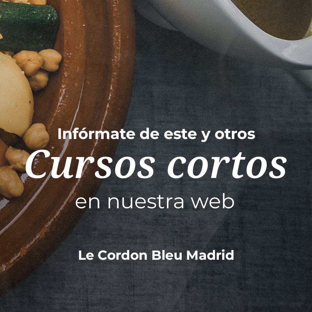 El cuscús es uno de los platos emblemáticos de la gastronomía marroquí 🫕👥 En este curso en pareja de 3 horas, aprenderéis a elaborar un plato delicioso, lleno de sabor, matices y texturas, y muy aromático. ¡No perdáis la oportunidad de apuntaros! cordonbleu.edu/madrid/curso-c…