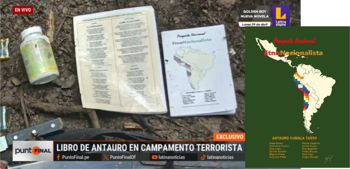 En respuesta al reportaje emitido el día de ayer en <a href="/PuntoFinalOf/">PuntoFinalOficial</a> , quiero precisar que el libro ahí mostrado, “Proyecto Nacional EtnoNacionalista” el cual lleva mi nombre en la portada. ¡No es de mi autoría! exijo a los periodistas hacer un correcto trabajo de investigación.