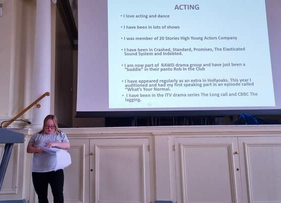 Margaret Hogan (@hoganann51) on Twitter photo Shauna supremely confident talking to 6th form students about her life work swimming & acting achievements. It is so much more powerful when it comes from the person with DS. <a href="/SOGreatBritain/">Special Olympics GB</a> <a href="/LouiseVisABLE/">VisABLE People</a> <a href="/holly/">Holly Brockwell</a> Shauna supremely confident talking to 6th form students about her life work swimming & acting achievements. It is so much more powerful when it comes from the person with DS. <a href="/SOGreatBritain/">Special Olympics GB</a> <a href="/LouiseVisABLE/">VisABLE People</a> <a href="/holly/">Holly Brockwell</a>