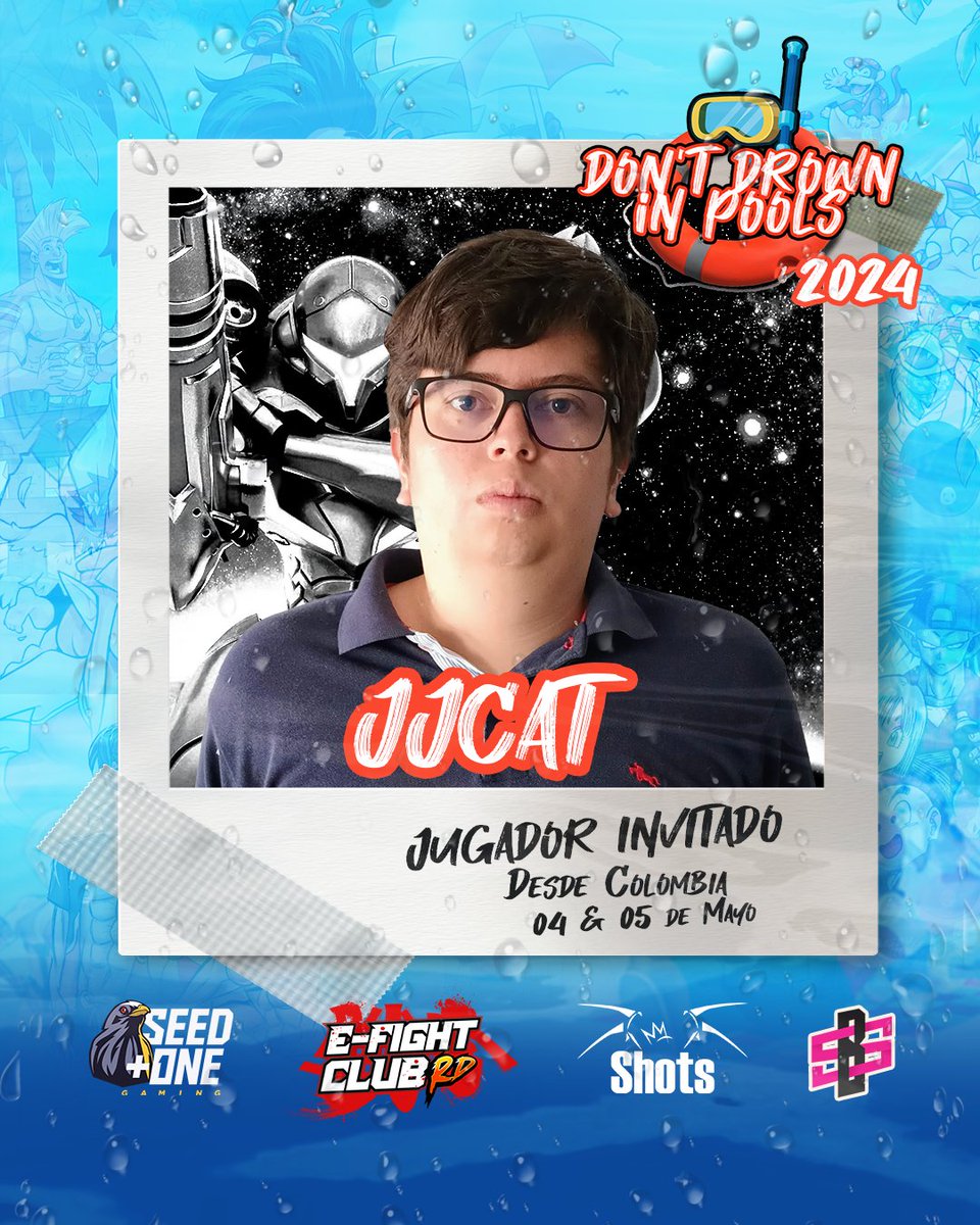 Viene uno de los mejores representantes de Colombia con su Samus a meter el verdadero nivel!!!

Llega y disfruta con el mientras te hace el real ledgetrapping!!!!

Registros cierran el 30 de abril!!!

start.gg/tournament/don…