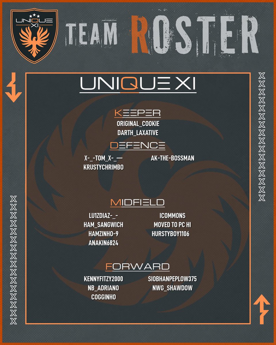 Unique XI (@vpg_uniquexi) on Twitter photo So pre-season is done and dusted, now the proper work starts this evening is <a href="/OfficialVPG/">Virtual Pro Gaming</a> , here is our squad for the season So pre-season is done and dusted, now the proper work starts this evening is <a href="/OfficialVPG/">Virtual Pro Gaming</a> , here is our squad for the season