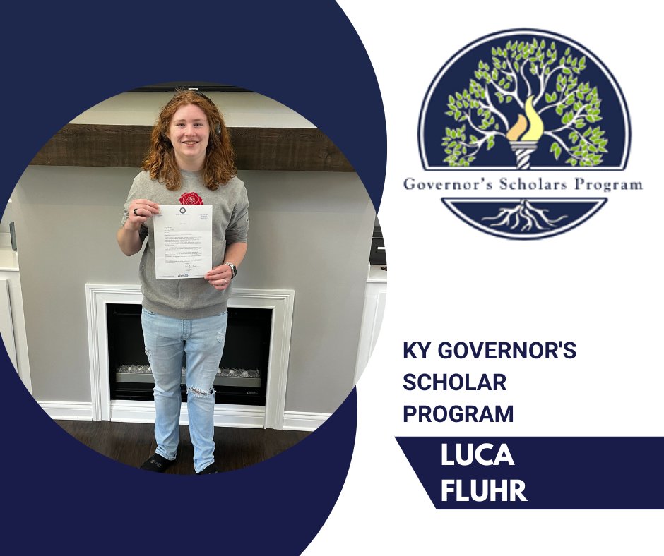 BullittEastHS1's tweet photo. Congratulations to Luca Fluhr, Keatin Roach, and Claire Schneider for being accepted into the KY Governor's Scholar Program. We are so proud! Way to do it The Charger Way! https://t.co/HVSIIUsAil