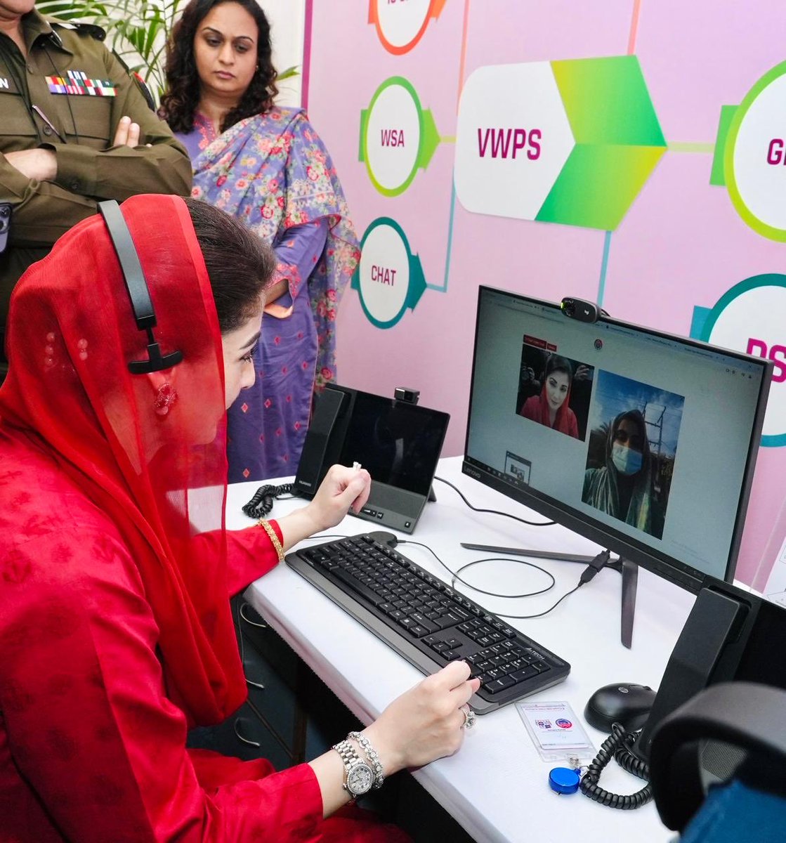 Demo call at Pak’s first Virtual Women Police Station. Details will be shared shortly.