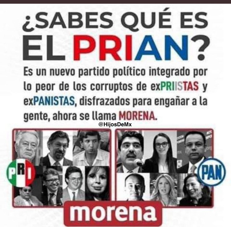 @PartidoMorenaMx #YaSeVan #ElCambioViene #LaBrurataNoLevanta #NarcoCandidataClaudia44 #ZaldívarAlBote #NarcoPresidenteAMLO45