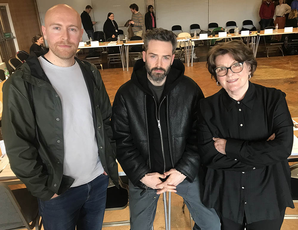 BAFTA, RTS and Golden Globe award winning actress, Brenda Blethyn OBE begins filming as Vera for the final series. Pictured: Riley Jones, David Leon, and Brenda Blethyn from left to right. Details > bit.ly/3W810Ws