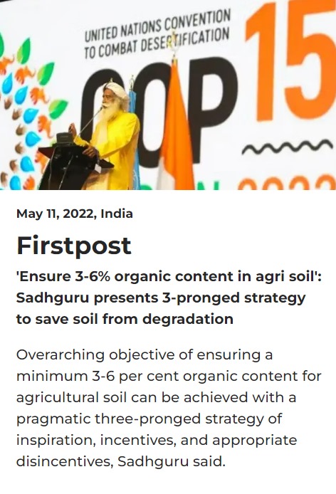 Vasanth76340706's tweet photo. Sadhguru's 100-day motorcycle journey across 27 countries drew attention to the urgent need for soil conservation. This Earth Day, let's continue the momentum of SaveSoil and prioritize soil health for a sustainable future. #PolicyForSoil https://t.co/fmWfJLCy77 https://t.co/8viBmX3tYH