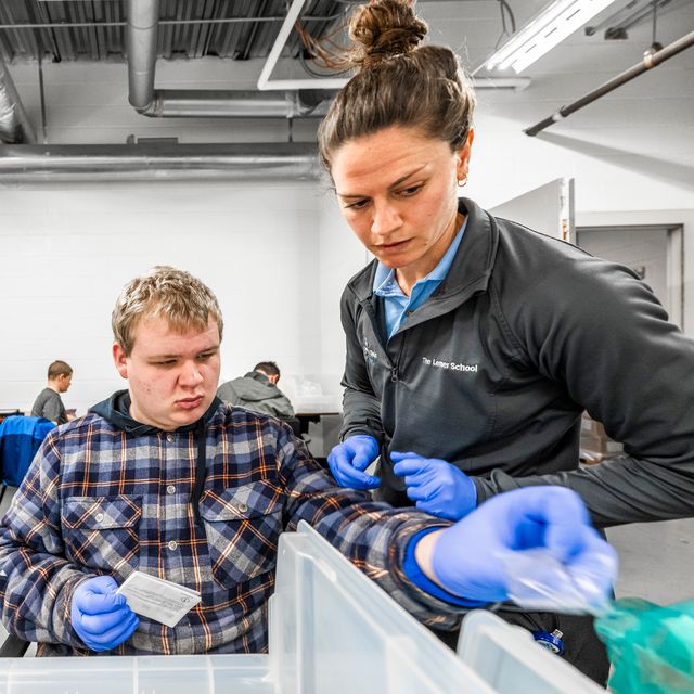 We have a lot to celebrate this #EarthDay! We recently created a Clinical Plastics Recycling Center. Sorting is done by students from our Lerner School for Autism. The volunteers learn valuable skills during the job training and on site. #AutismAcceptanceMonth