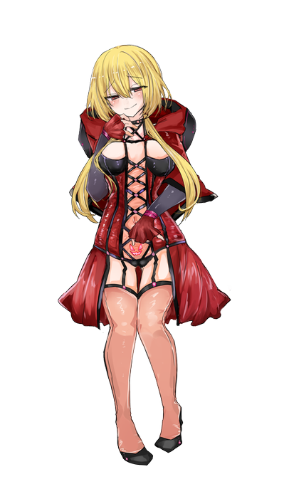 前にもあげたけどサイバースーツ風お姉さんはこんな感じのデザイン(てかてか気に入ってる) 