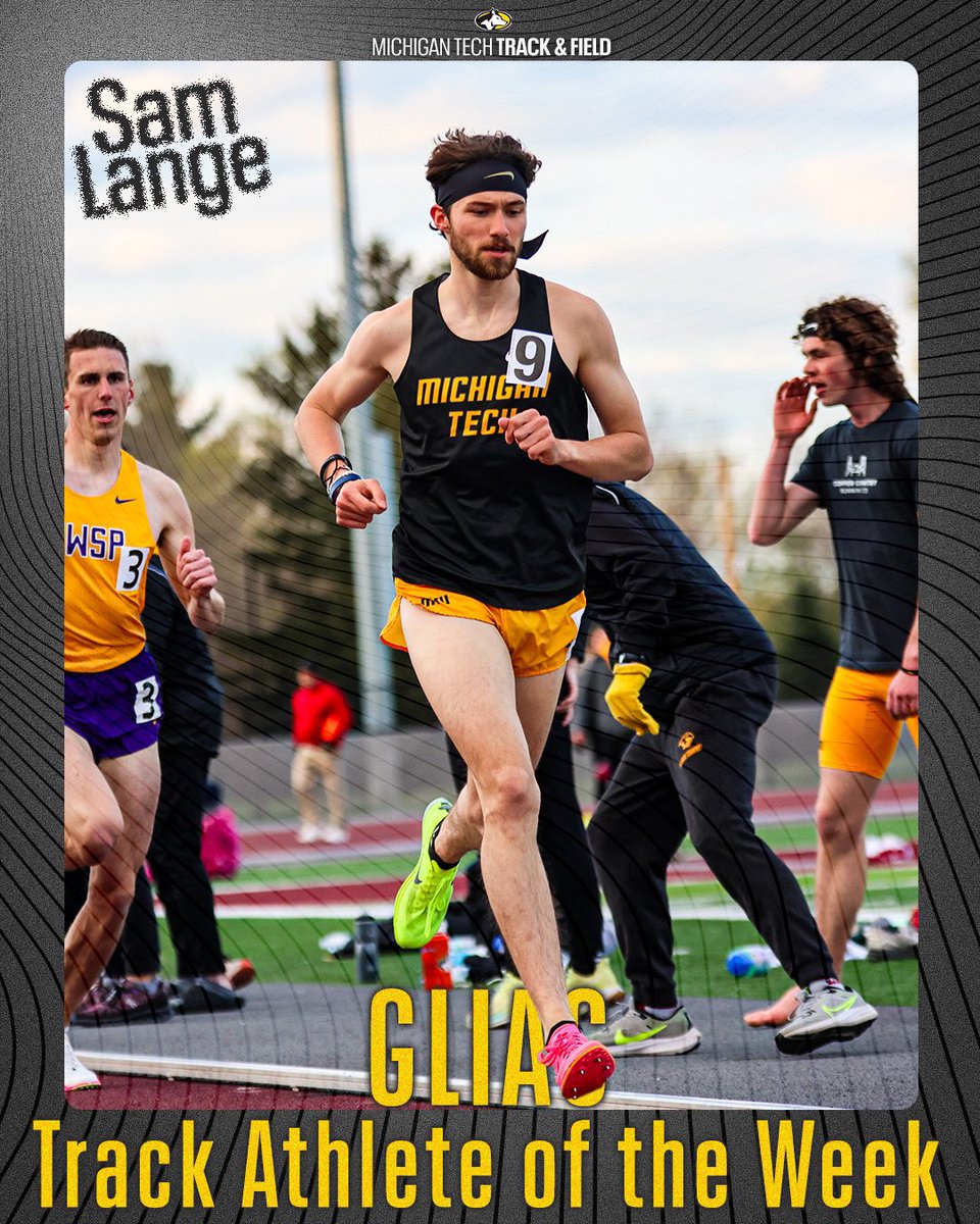 Lange Named GLIAC Track Athlete of the Week 📝: michigantechhuskies.com/sports/track/2… #FollowTheHuskies | #PullTheSled