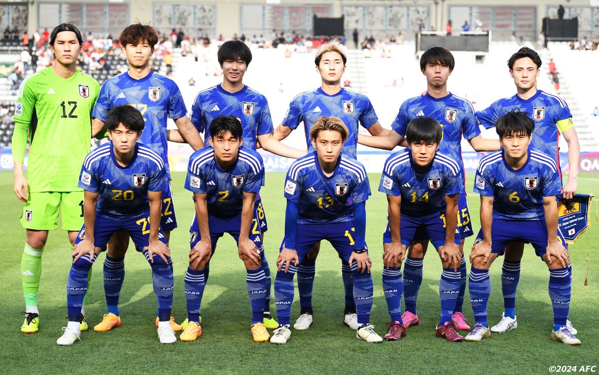 🔹U-23日本代表🔹 U-23韓国代表とのグループステージ首位突破を懸けた試合は、0-1と悔しい敗戦。 グループ2位でのノックアウトステージ進出となりました。 パリ #オリンピック 出場権獲得へ負けられない試合が続きます。 引き続きU-23日本代表へのご声援をお願いします📣 NEXT⏩ 🏆AFC U23