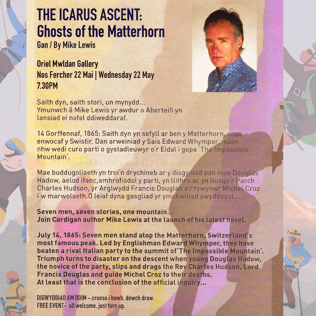 Victorina Press (@victorinapress) on Twitter photo Save the date! Join <a href="/MikeCambrian/">Mike Lewis</a> for the launch of his new novel The Icarus Ascent on Wednesday 22nd May. Save the date! Join <a href="/MikeCambrian/">Mike Lewis</a> for the launch of his new novel The Icarus Ascent on Wednesday 22nd May.