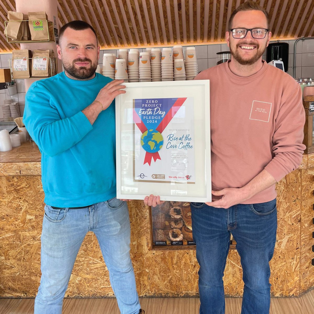 Last week marked a significant milestone for Tiglin's, Rise at the Cove cafe. With the help of The City Bin Co.'s John Farrell this highly successful coffee shop is now 100% Zero Waste to Landfill. Read the inspiring case study here &gt; bit.ly/3xWyVqY #EarthDay2024