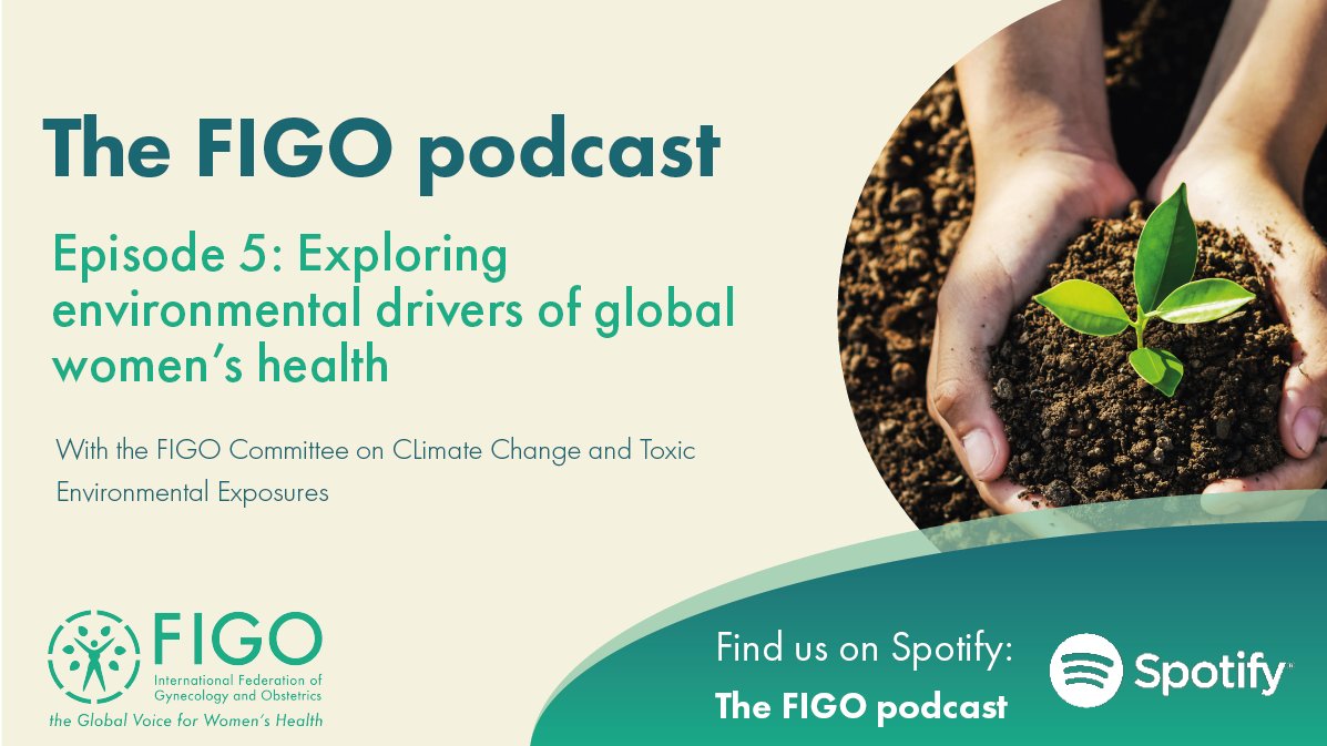 To mark #EarthDay 🌍, listen to our new podcast created by the Committee on Climate Change and Toxic Environmental Exposures. Committee Chair @NDeNicolaMD joins global experts to explore environmental drivers of global women's health. Listen here➡️ ow.ly/rXIt50RlfvA