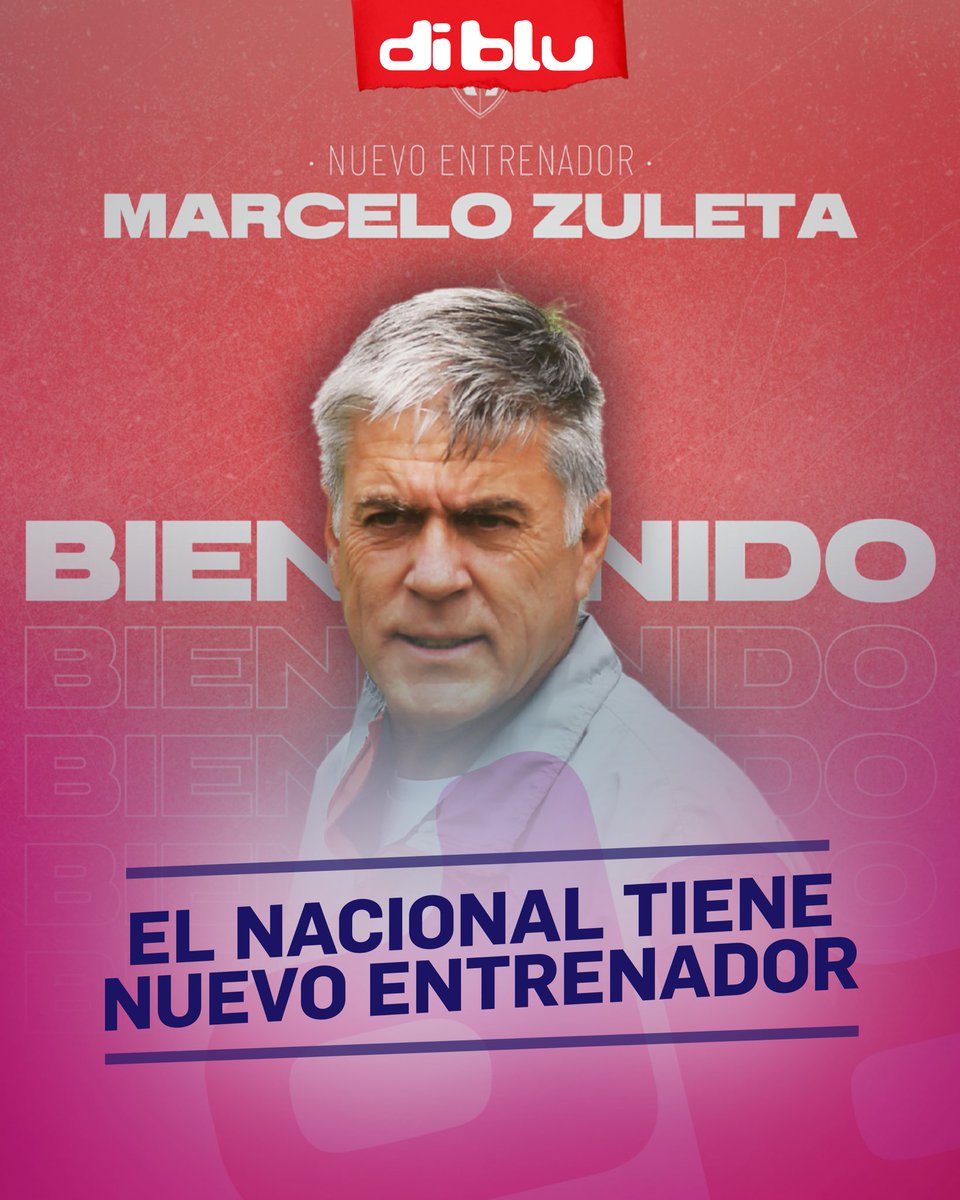 🆕👨🏻‍🏫🔙 ¡BIENVENIDO DE VUELTA! @elnacionalec anuncia a Marcelo Zuleta como su nuevo DT, tras la salida de Ever Hugo Almeida 🤝🏻 📌 El argentino conoce bien el club; dirigió a los puros criollos en 2019 y fue director deportivo con la actual dirigencia. 💪🏻 Ahora asumirá de nuevo