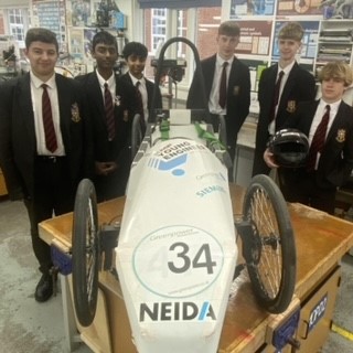 Today, NEIDA met up with @stjosephsstoke Young Engineer of the Year team. For the eighth consecutive year, NEIDA will support the year 10 students in building a Greenpower Electric Car. Find out more about this project➡️bit.ly/42bRYcf #STEM #YEOTY2024 #YOUNGENGINEERS