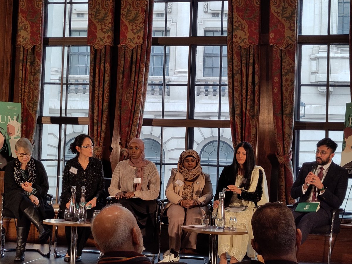 Very impressive panel of Muslim women leaders at the launch of the <a href="/muslimcharities/">Muslim Charities Forum (MCF)</a> special issue #InspiringStories #BlessingsOfTheSisters.