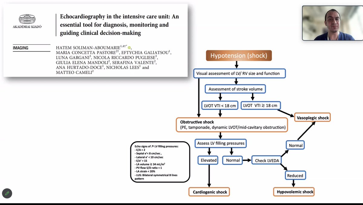 Fantastic talk on #echofirst for shock by @EchoSoliman Don't just look at EF... need a deep dive into LVOT VTI for shock states !! @ASRA_Society @mayojaxanes @ArcherKMartin @ICS_updates @SCCM @katiewiskar @icmteaching @ICUltrasonica