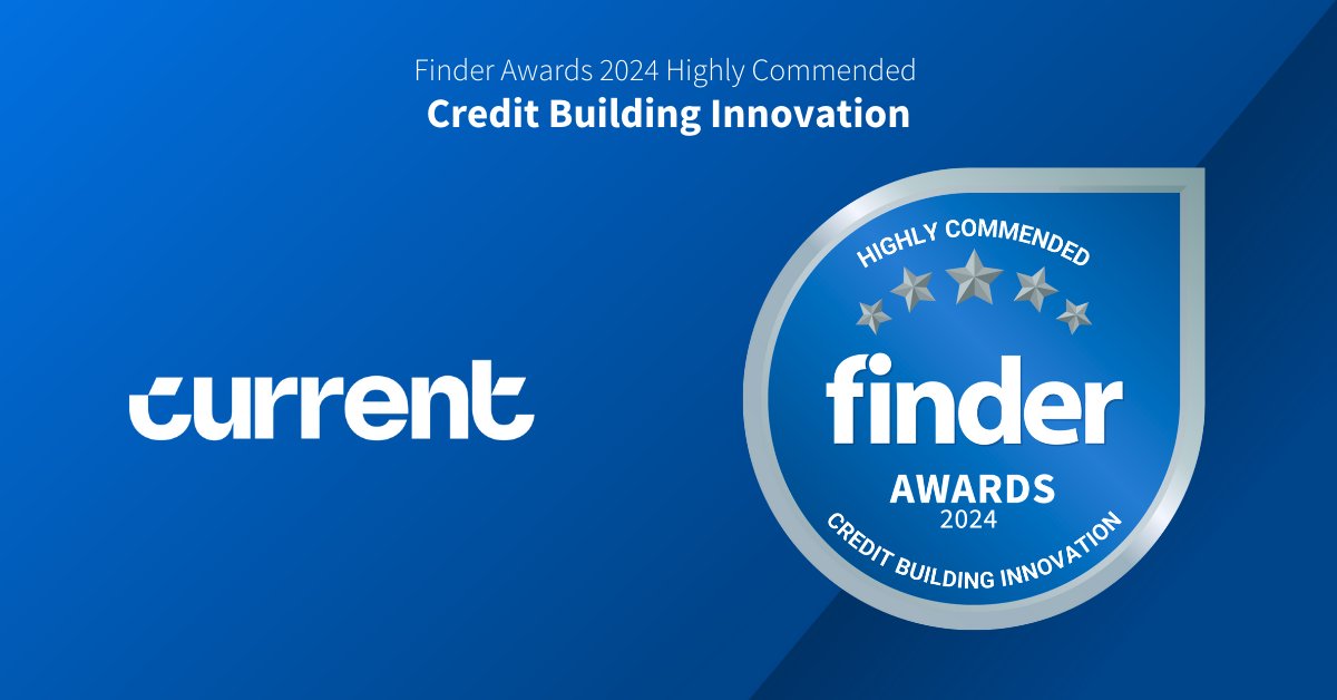 Shoutout to <a href="/Current/">Current</a> for being highly commended in Finder’s 2024 Credit Building Innovation Awards! 👏 #FinderInnovationAwards2024 

finder.com/loans/finder-l…
