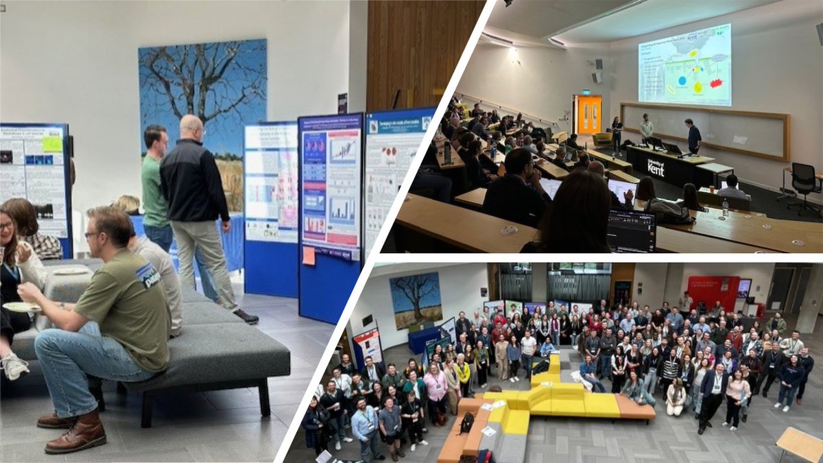 Last week @SoCoBioDtp students shared their research at the DTP's annual research conference. It was great to see so many students leading the organisation and running of the day. Find out more here: shorturl.at/irGT9