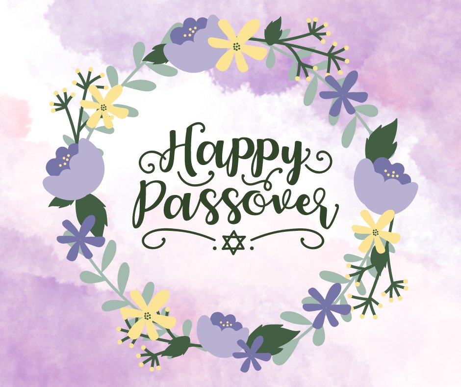 Happy Passover to all who are celebrating!