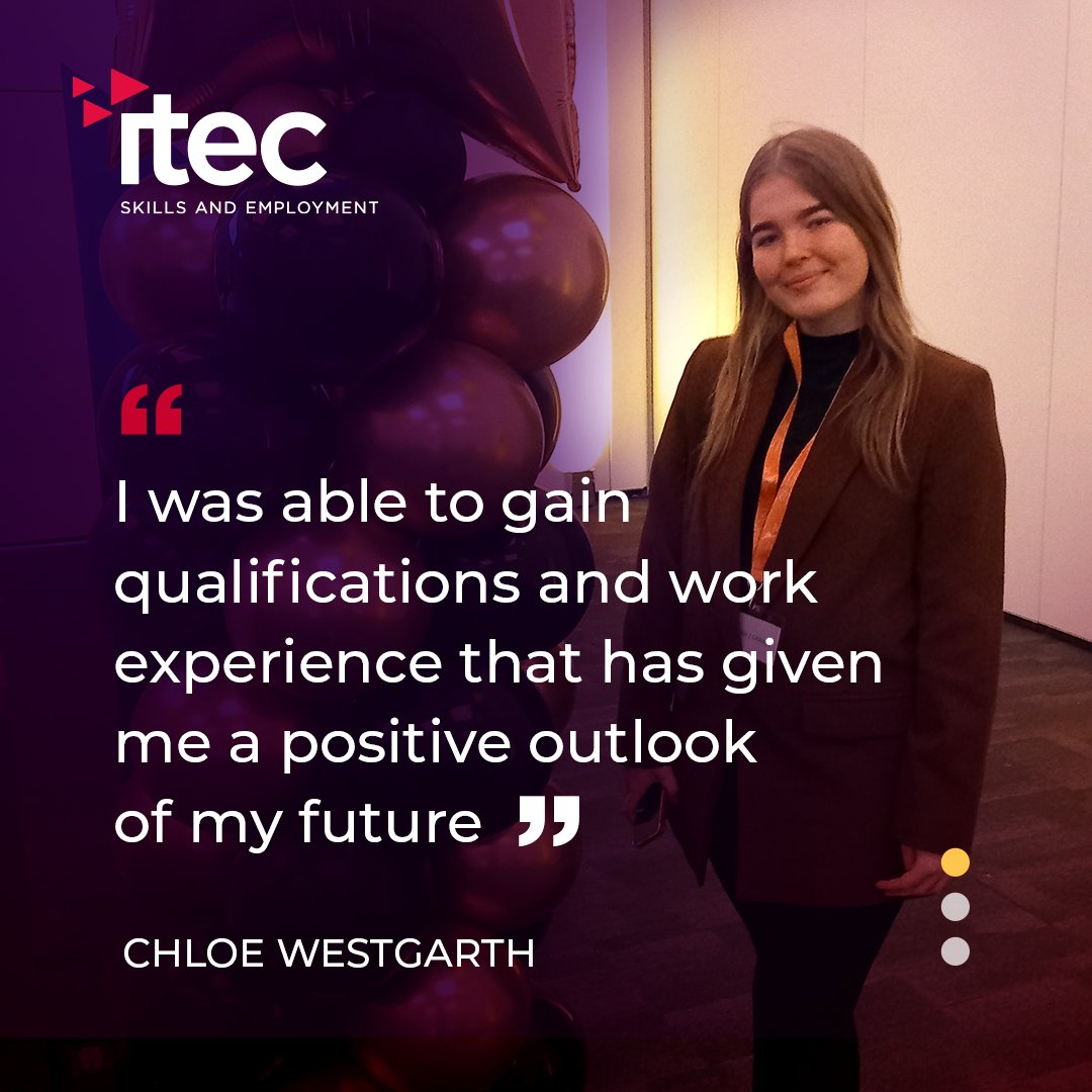 Chloe Westgarth is on a journey to entrepreneurial success ⭐ From confidence to competitions, Chloe's story is a testament to the transformative power of Itec's Jobs Growth Wales+ programme. Link in bio! 🔗