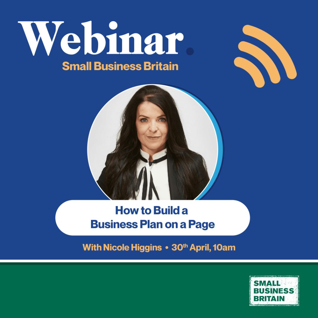 Small Business Britain Gweminar
Sut i Adeiladu Cynllun Busnes ar Bapur
Dydd Mawrth 30 Ebrill 2024 / 10.00am

COFRESTRWCH RŴAN - bit.ly/4arTpGN