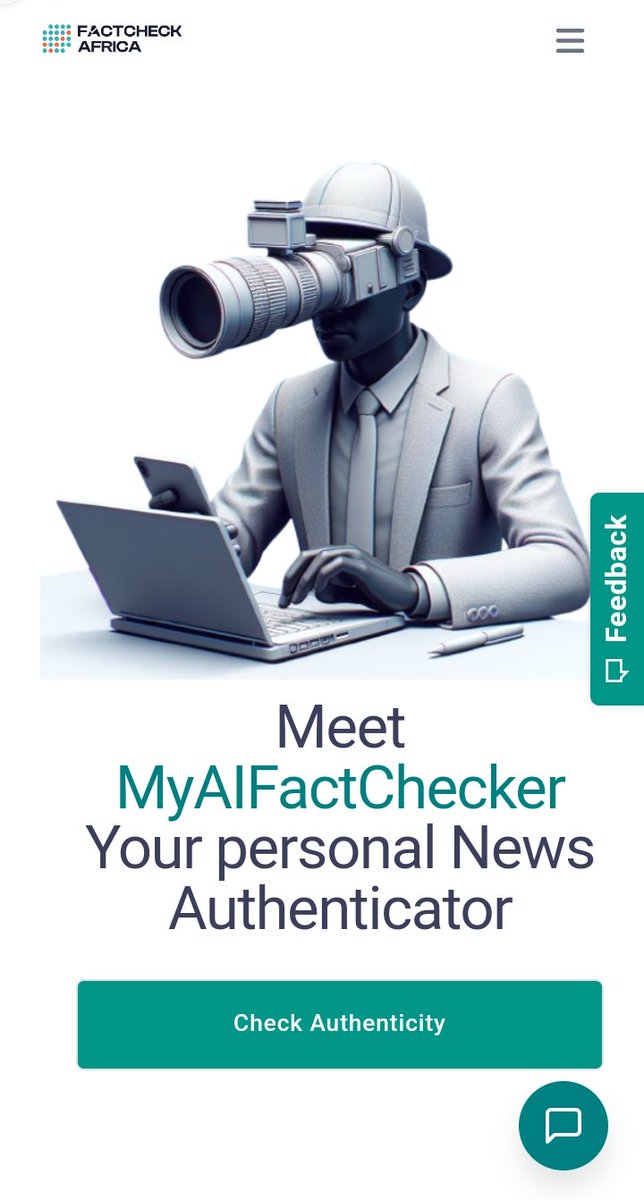 MagagaAlamin's tweet photo. We are pleased to announce that we are launching our AI fact-checker. Visit the platform to verify information and provide feedback by clicking the feedback button. Your input will be invaluable in combating fake news and misinformation.

@bosuntijani 
https://t.co/P1BKmtxgZi https://t.co/HlFtw9mY2F