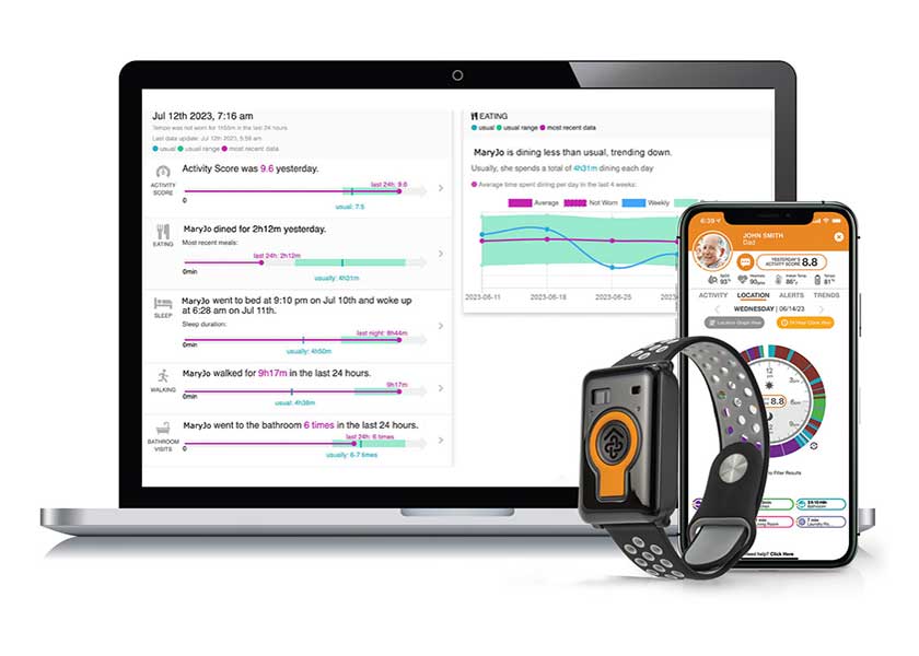 La piattaforma #Tempo realizzata da #CarePredict con la collaborazione e i componenti di #Analog_Devices rivela le tendenze comportamentali che possono aiutare a individuare i problemi di salute, prima che diventino più gravi. @ADI_News tinyurl.com/5auv82s8