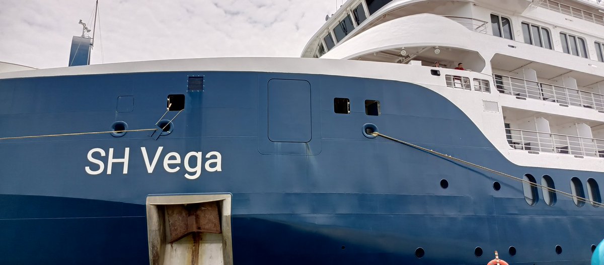 ABDULLAHMSonni2's tweet photo. Liberia for the first time welcomed a Cruise liner, @SH_Vega. This is an historical event for the motherland and its tourism industry. Thank you @DestinyShipping for making this possible.
"Shipping Is In Our Nature"
#We_Make_It_Too_Easy
#MASway https://t.co/LE5Lry2uVm