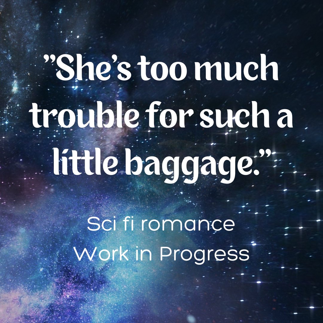 It's also #NationalSpaceDay but my sci fi #romance is still a work in progress. I'm still working on the first draft. 

#spaceday #scifiromance #romancebook #romancewriter #romanceauthor #writer #author