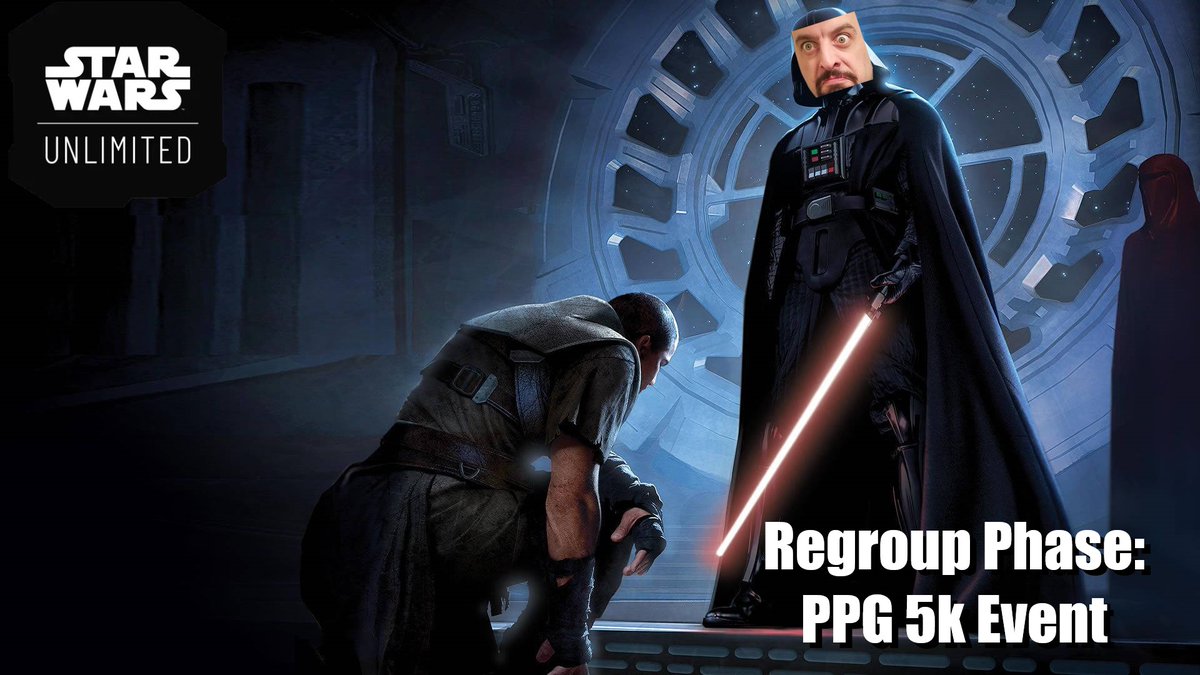 RybackStun's tweet photo. HARK!
We're pushing our regularly scheduled #ActionPhase video today in favor of the #RegroupPhase video I posted last night covering the FL 5k from #PPGEvents!
Excellent #StarWarsUnlimited Tournament information so let's do it!
Link below! π https://t.co/gUojAqzHyB