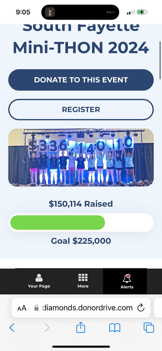 WE HIT 150K ON DONOR DRIVE!!!! Lip tattoo incentive coming soon. Keep pushing those Donor Drives for more awesome incentives!! #FTK fourdiamonds.donordrive.com/index.cfm?fuse…