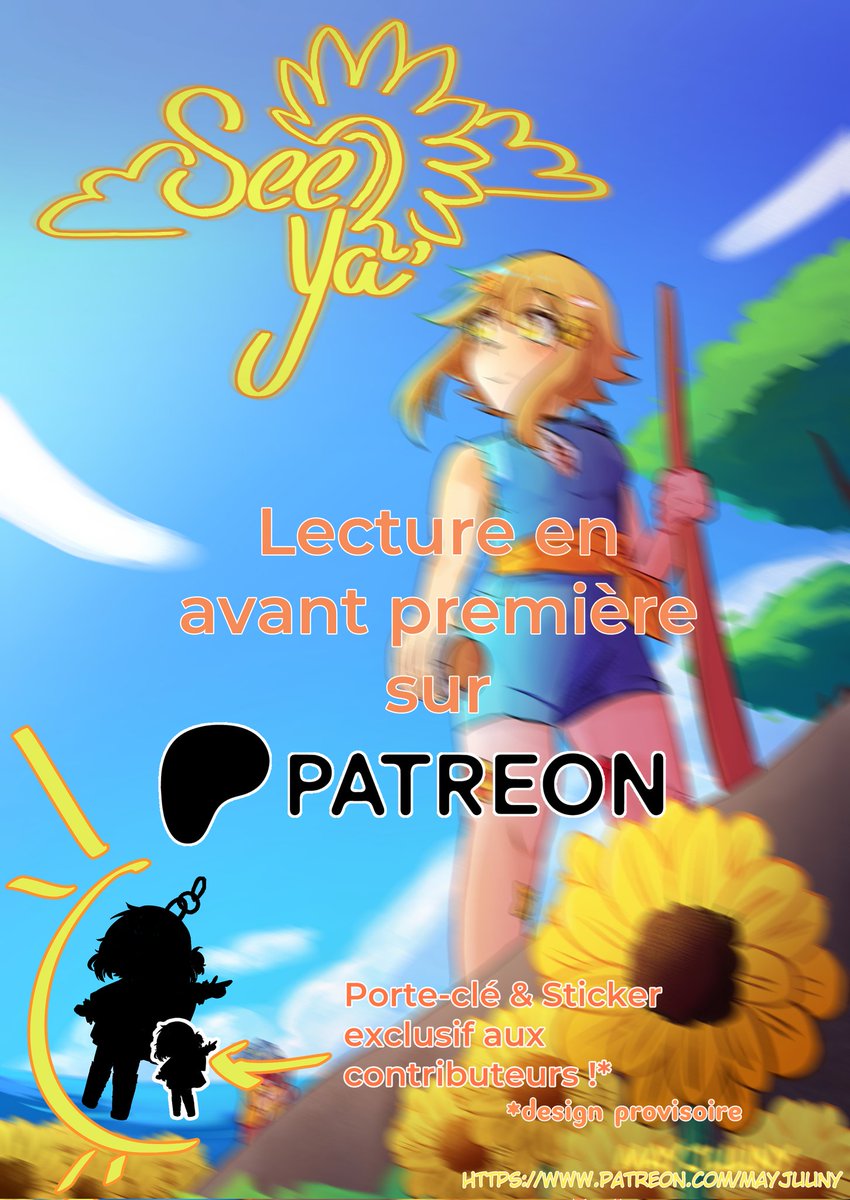 🌻Annonce🌻

Vous pouvez lire en avant première mon prochain Manga See Ya ici ! (Lien et explications du projet dans les prochains posts ! #vtuberfr