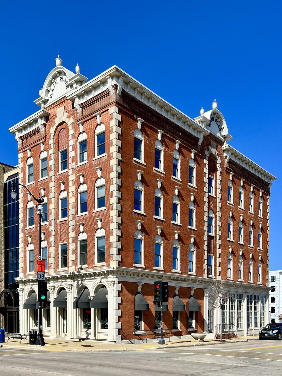 McClurg Building (1858) in Racine, WI