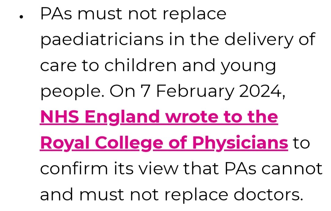 @medicalmodelbri @JayEm846 @RCPCHtweets @dr_emmacoombe @EmmaMDyer @LittlePersonDoc Hi @LouiseSAlderHey , Did @AlderHey not receive the letter from @NHSEngland This is a clear and open replacement of doctors by PAs. How is this acceptable @RCPCHtweets ? @RCPCHPresident Time to call this out. @cathrynchadwic1 @parthaskar @EmmaMDyer @ROkunnu @julianhartley1